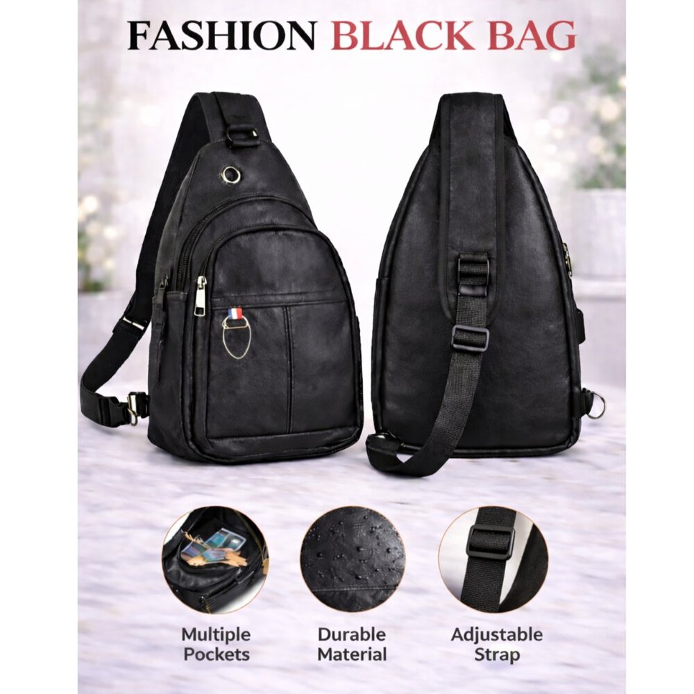 Fashion Crossbody Sling Backpack